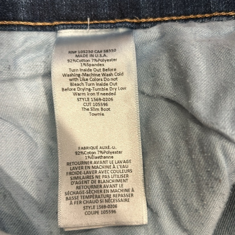 Current/Elliott - The Slim Boot Townie women’s jeans - 32 waist - Picture 5 of 10
